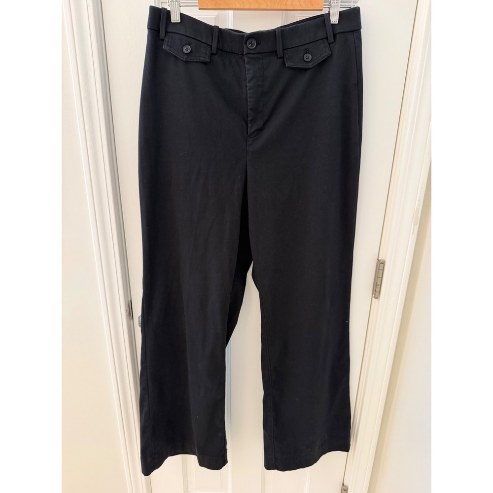 SPANXsupersmooth Stretch Twill Easy Flare Pant Black Size L